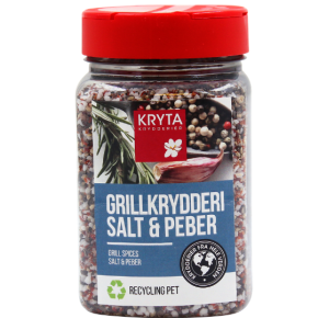 Grillkrydderi m. salt og peber 280gr.