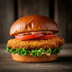 Crispy chickenburger 1kg