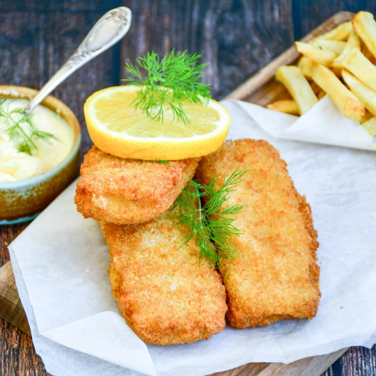 Panko-paneret sej filet - 2,5kg - The Meat Club